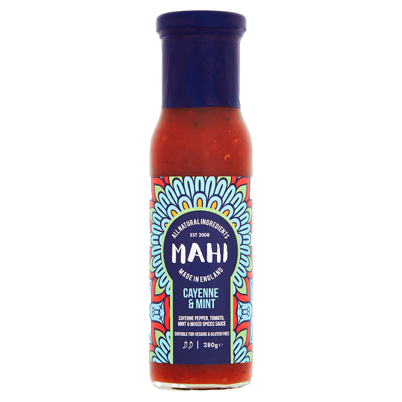Cayenne & Mint Sweet Heat Sauce, MAHI, BBQ, Free From Top 14 Allergens, Ketchup, Suitable For Vegans, Suitable For Vegetarians, Sweet Heat Sauce