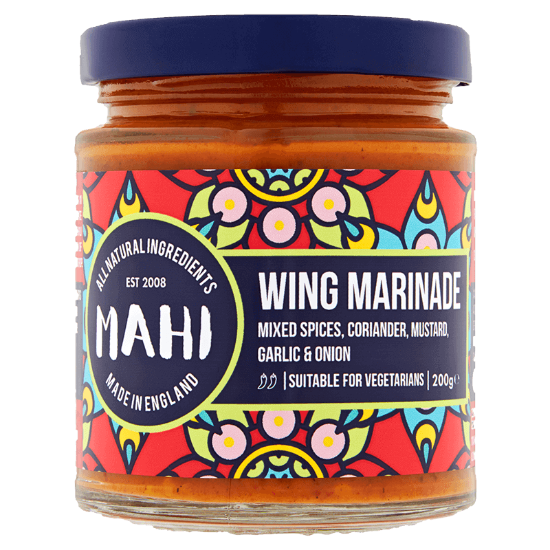 Wing Marinade, MAHI, BBQ, Marinade, Suitable For Vegetarians