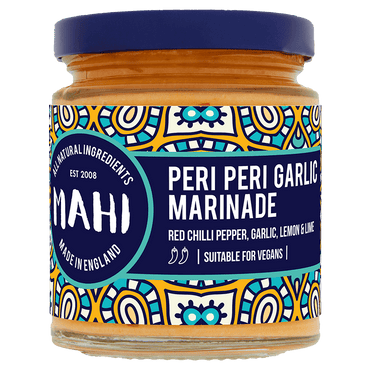Peri Peri Garlic Marinade, MAHI, BBQ, Free From Top 14 Allergens, Marinade, Peri Peri, Suitable For Vegans, Suitable For Vegetarians