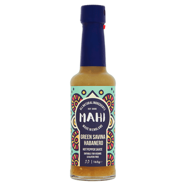 Green Savina Habanero Sweet Heat Sauce, MAHI, Free From Top 14 Allergens, Hot Sauce, Suitable For Vegans, Suitable For Vegetarians, Sweet Heat Sauce