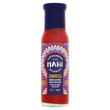Chipotle Smoked Jalapeño Ketchup, MAHI, BBQ, Free From Top 14 Allergens, Ketchup, Suitable For Vegans, Suitable For Vegetarians, Sweet Heat Sauce